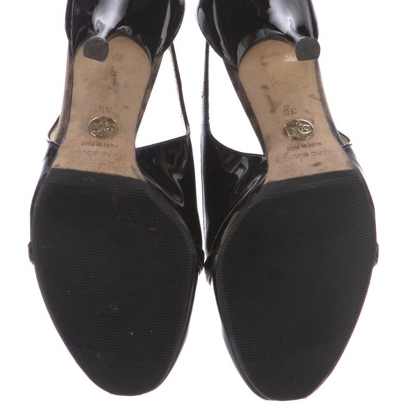 Black Patent Dolce&Gabbana 4.5” Heels - Picture 3 of 8